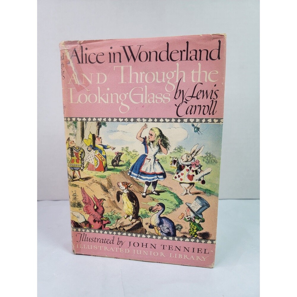 Alice in Wonderland and Through the Looking Glass by Lewis Carroll 1946 HC/DJ